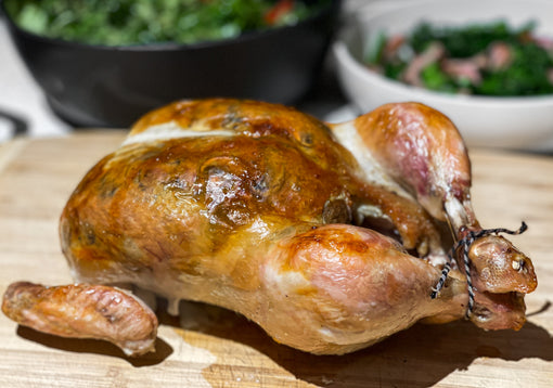 Mushroom stuffed chicken