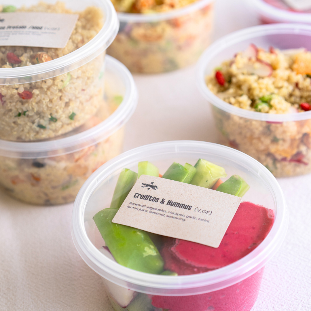 Crudités & Hummus Pots x10 image 1