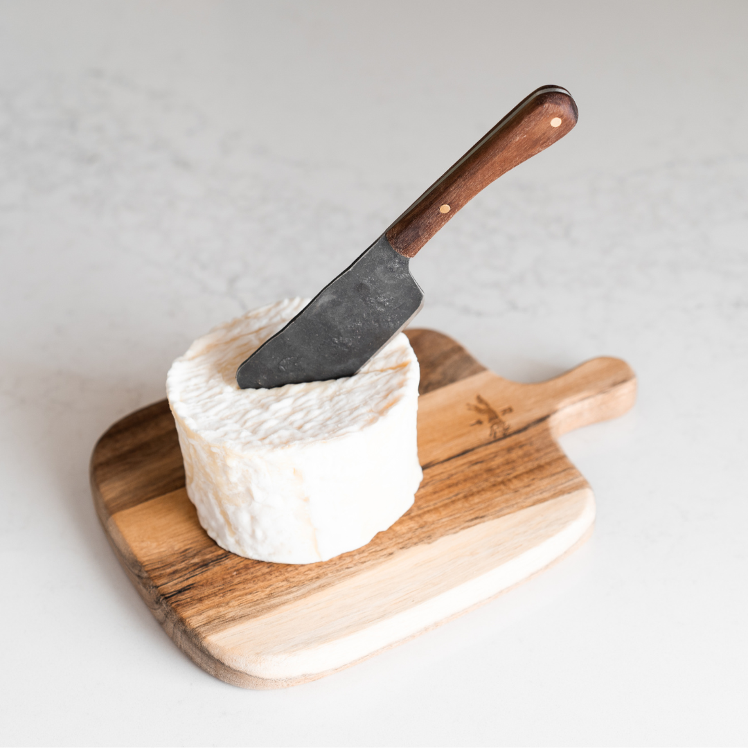 The Hand-Forged RT Cheese Cleaver