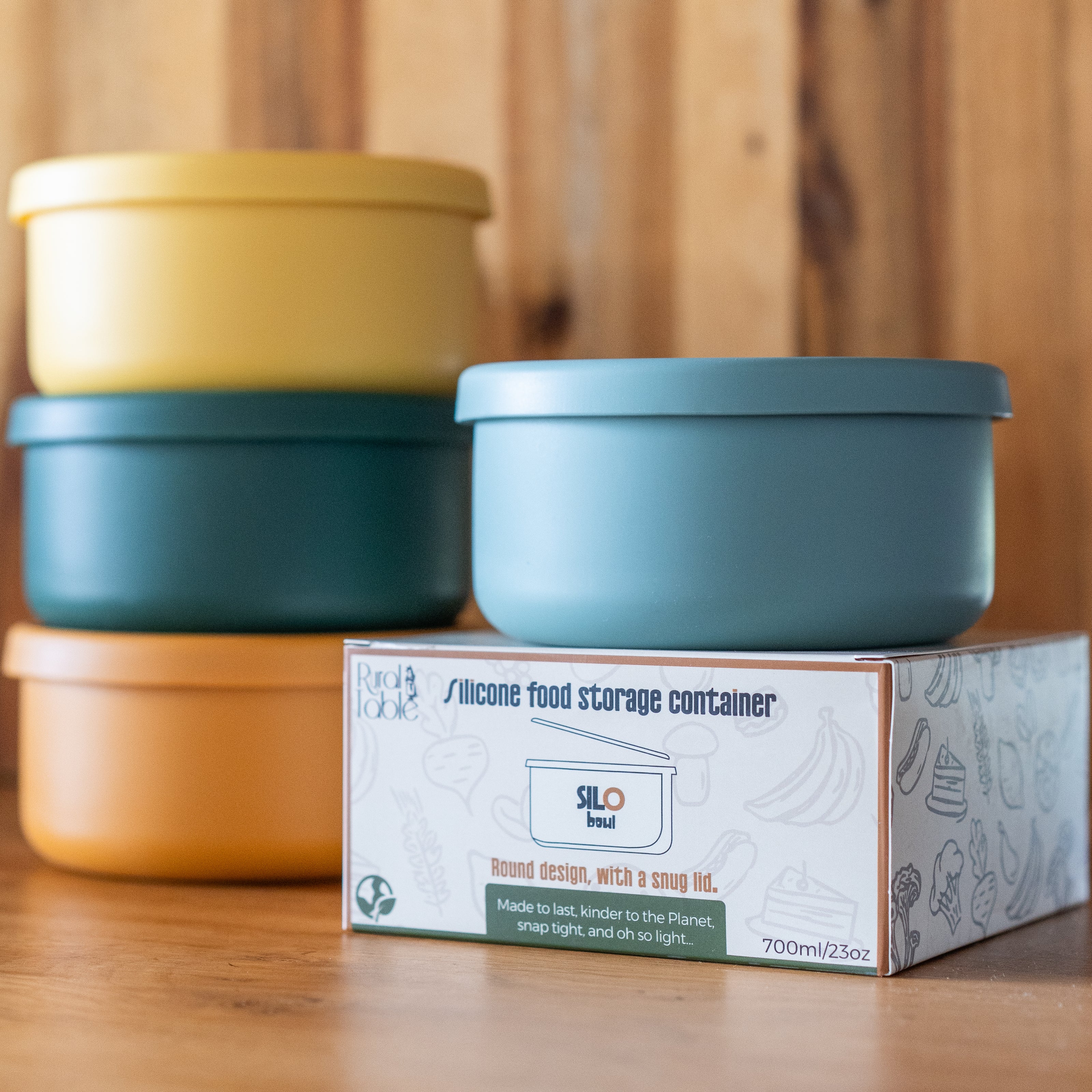 SILO bowl - silicone food container 700ml image 2