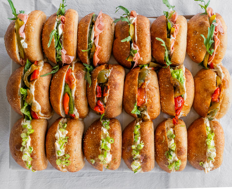 Demi Brioche Sandwich Platter x18 image 0