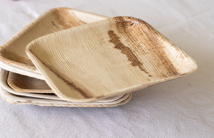 Palm Leaf Plates x10 image 0