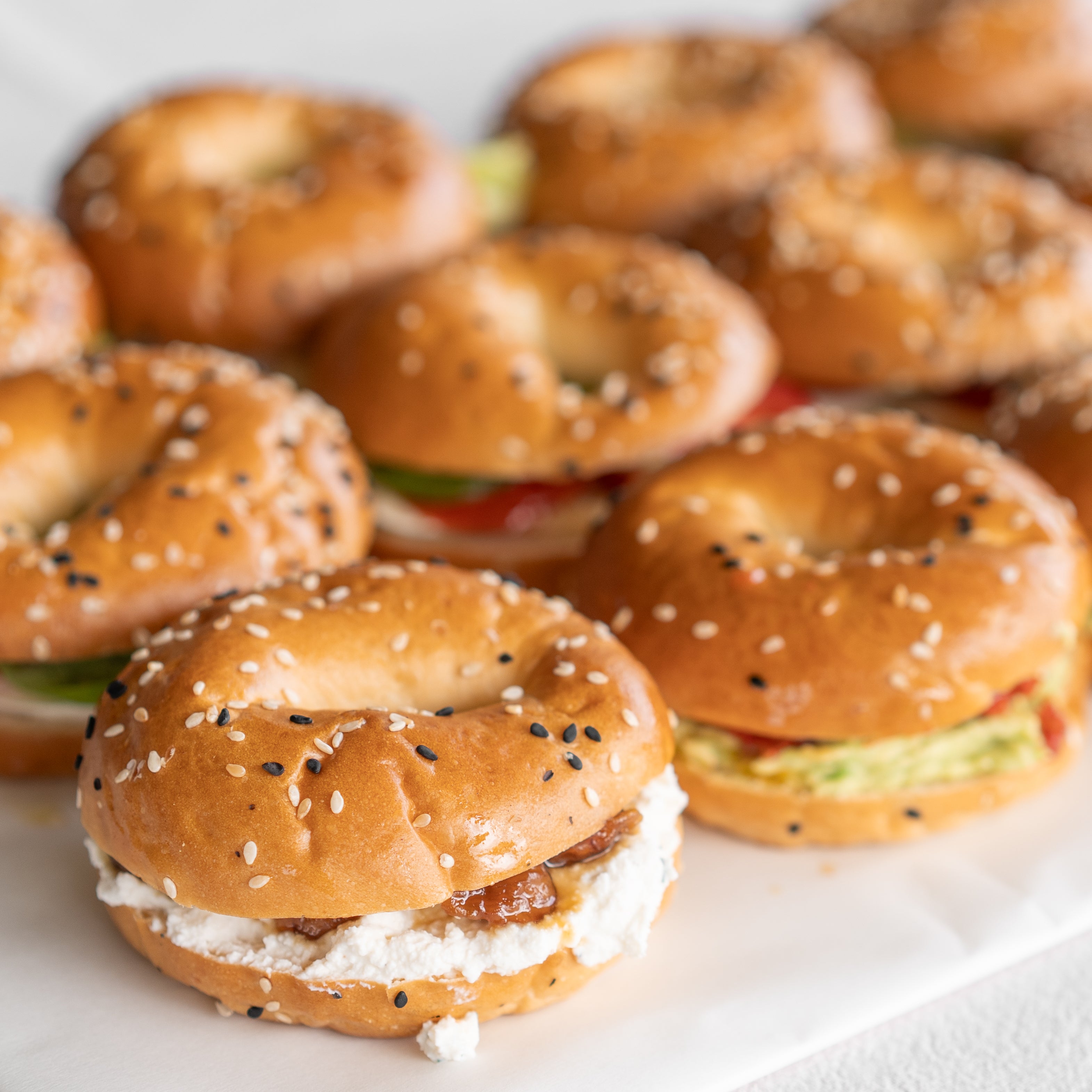 The Mini Bagel Platter (12x)