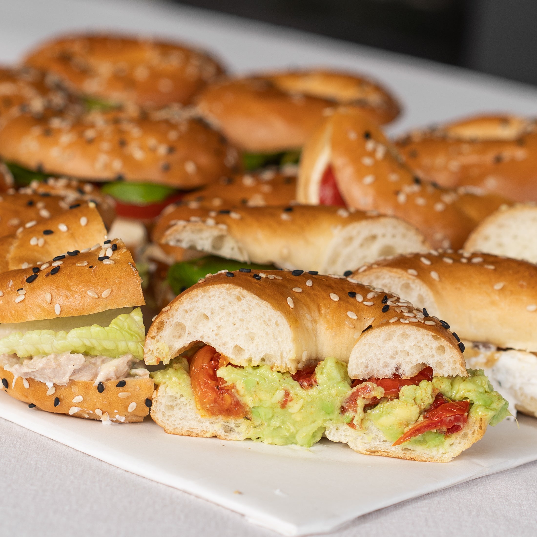 The Mini Bagel Platter (12x)
