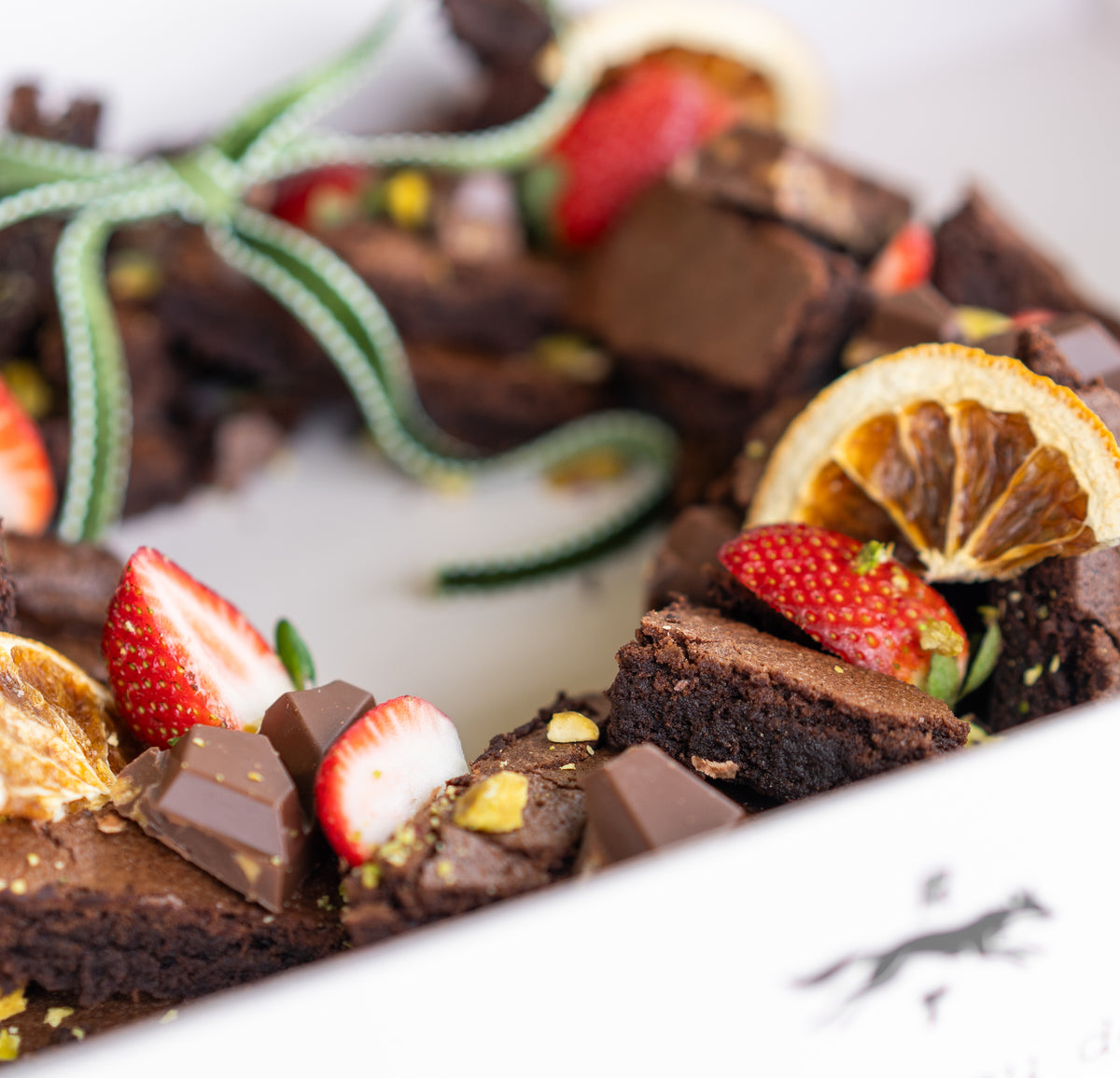 The Brownie and Chocolate Festive Wreath