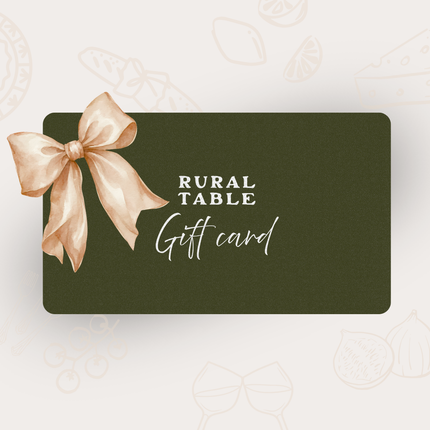 Rural Table Gift Card