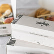 Stack of books with 'Rural Table' 