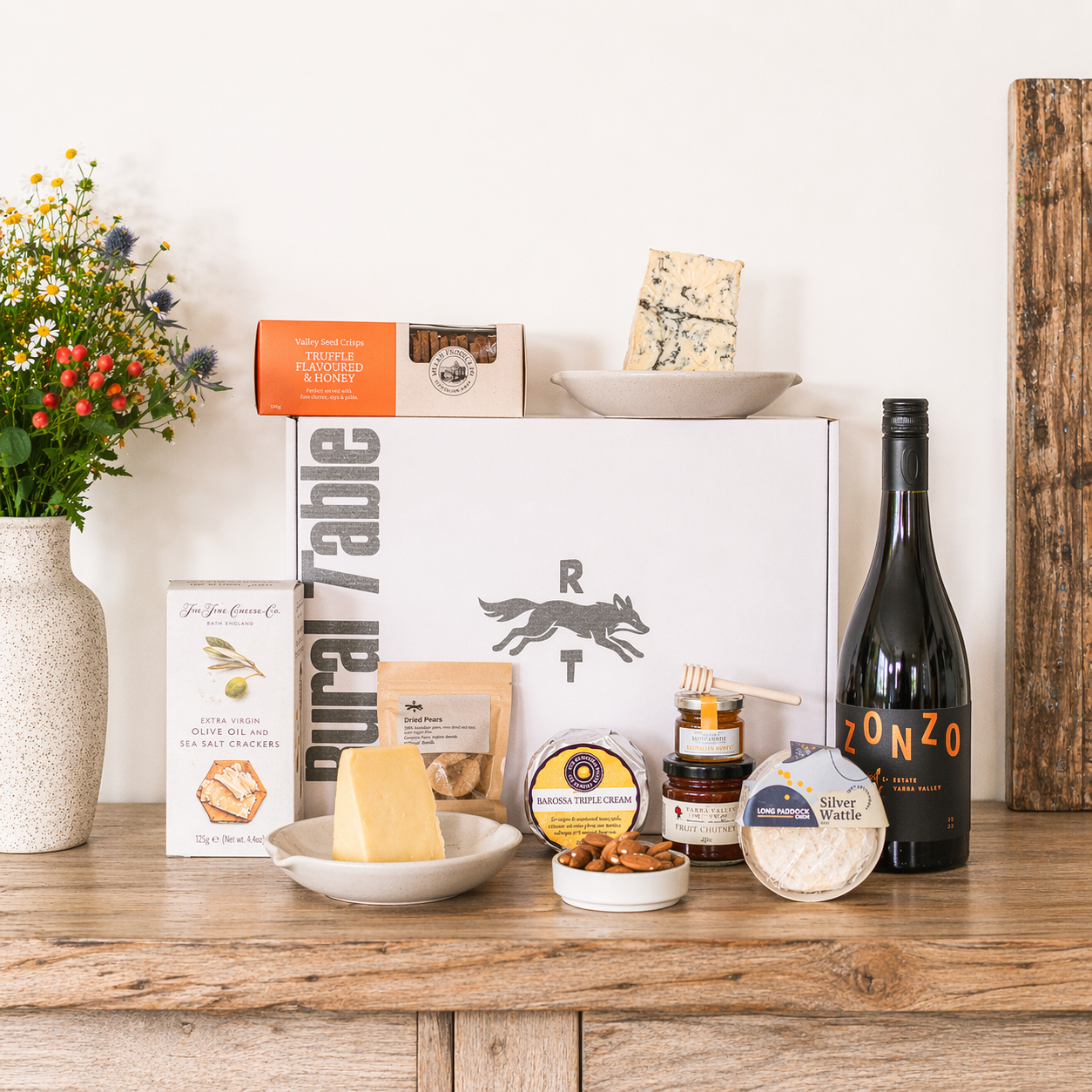 The Aussie Cheese & Wine Box