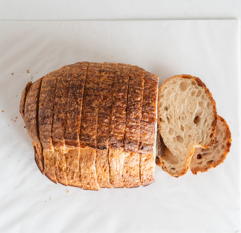 Sliced Loaf of bread