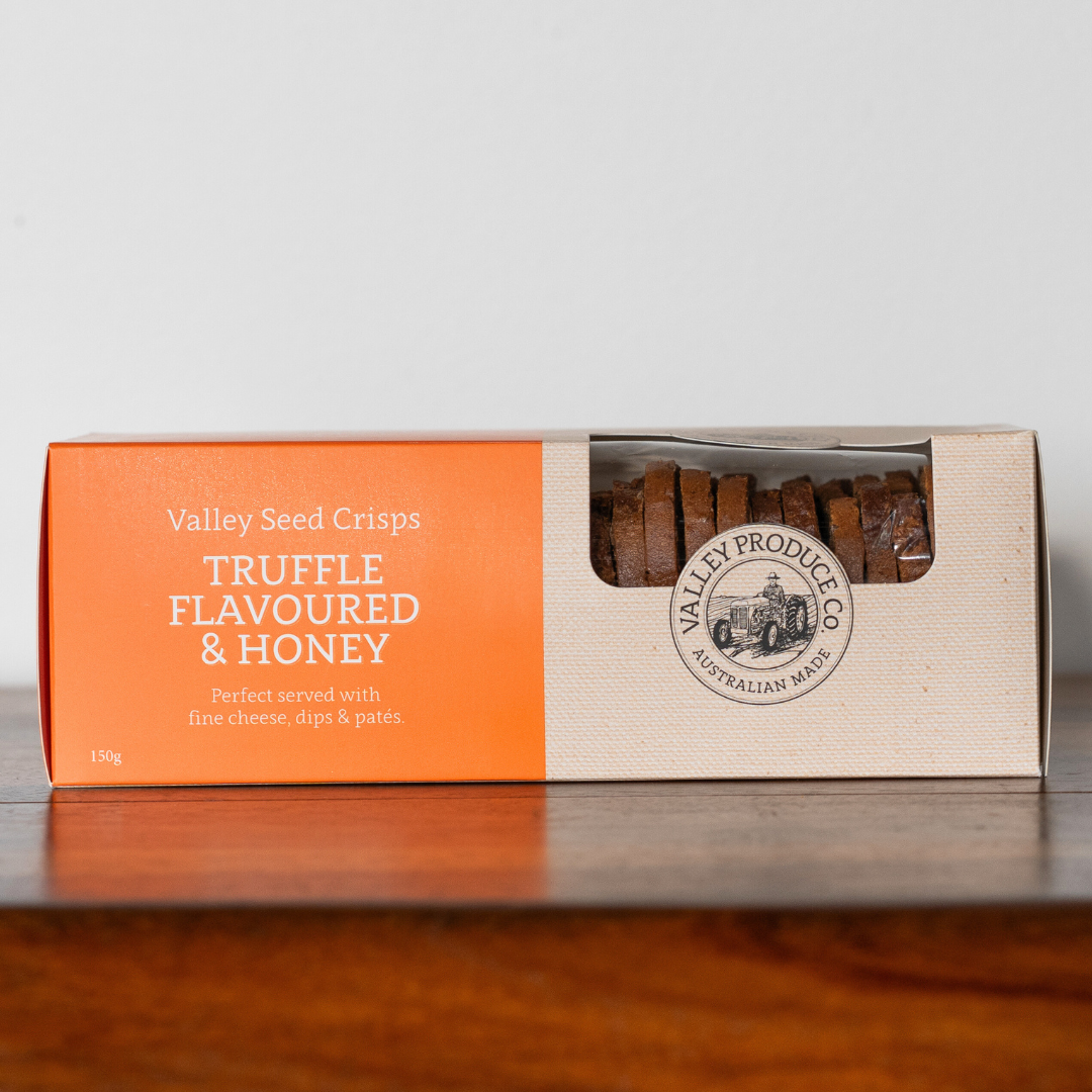 Valley Seed Crisps Truffle & Honey 150g